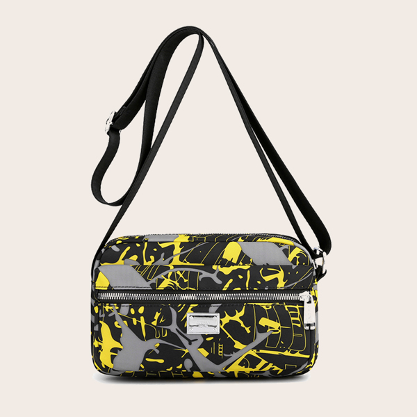 

Color Block Crossbody Bag, Multicolor