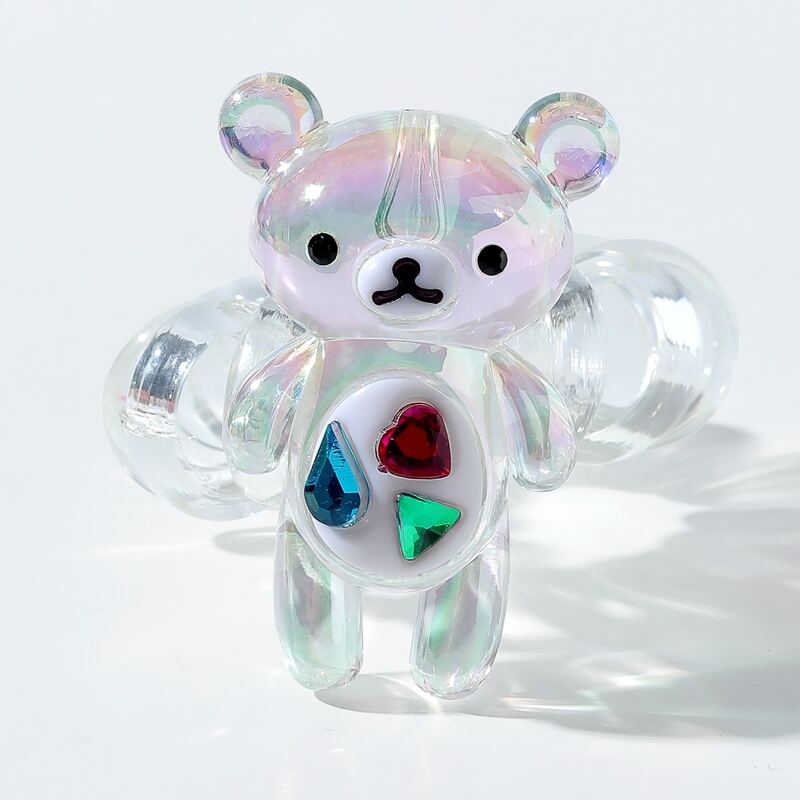 

Cartoon Bear Decor Hair Tie, Multicolor