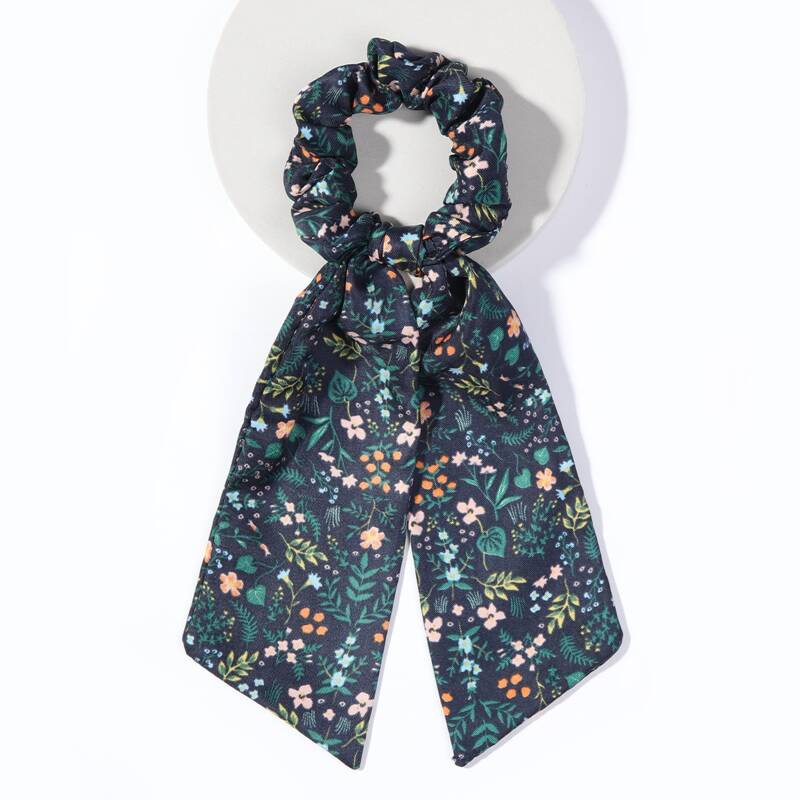 

Floral Print Scarf Hair Tie, Multicolor