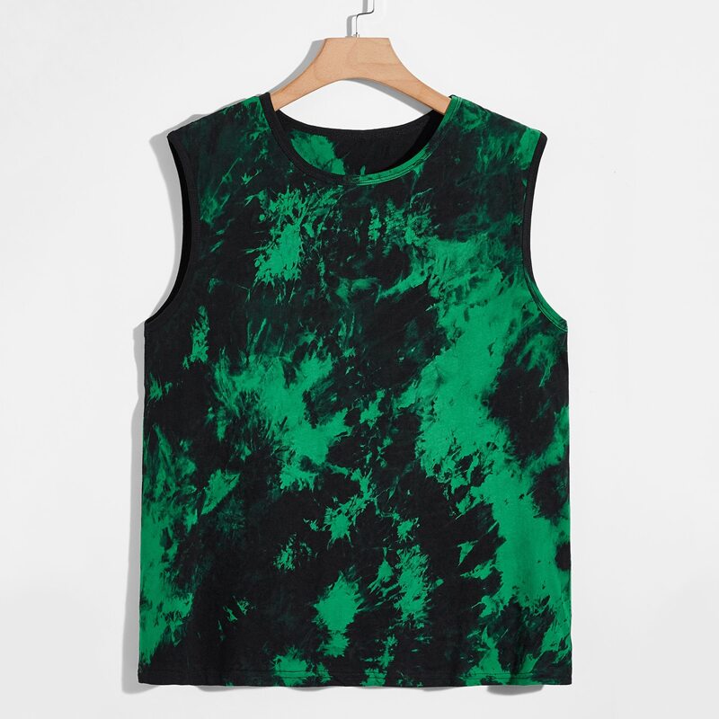 

Guys Tie Dye Vest, Multicolor