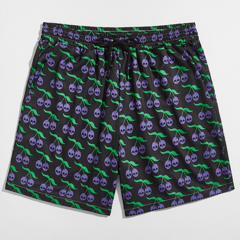 

Guys Skull Print Shorts, Multicolor