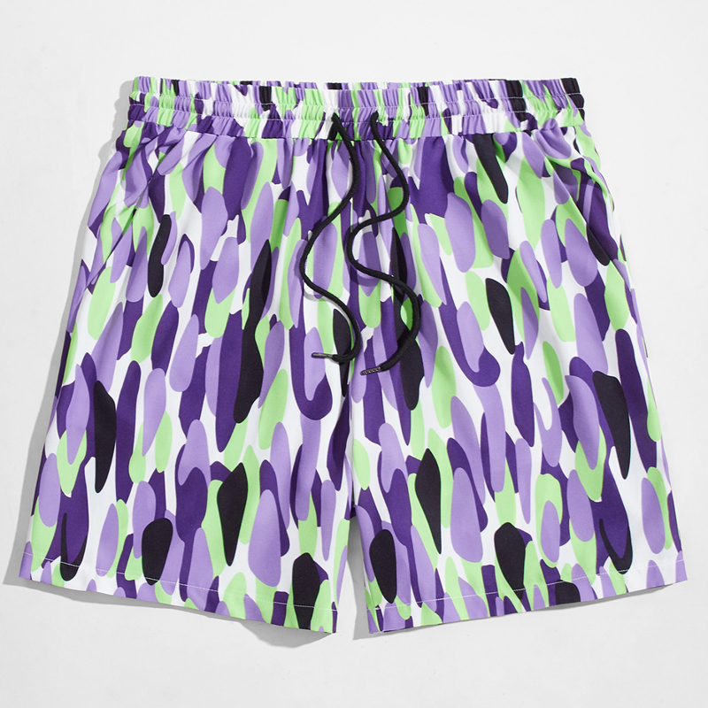 

Guys All Over Print Drawstring Shorts, Multicolor