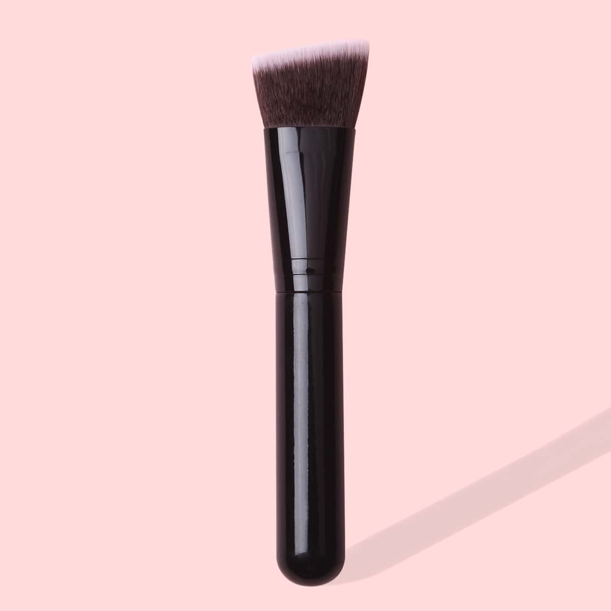 

1pc Foundation Brush, Black