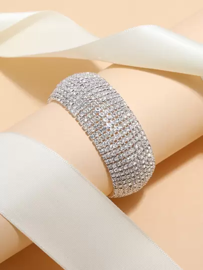 Rhinestone Decor Bracelet