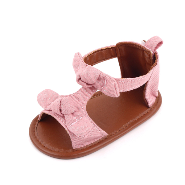 

Baby Girl Bow Decor Sandals, Pink
