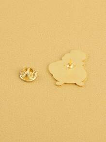 字母圖案胸針 - 彩色 - 查看 3