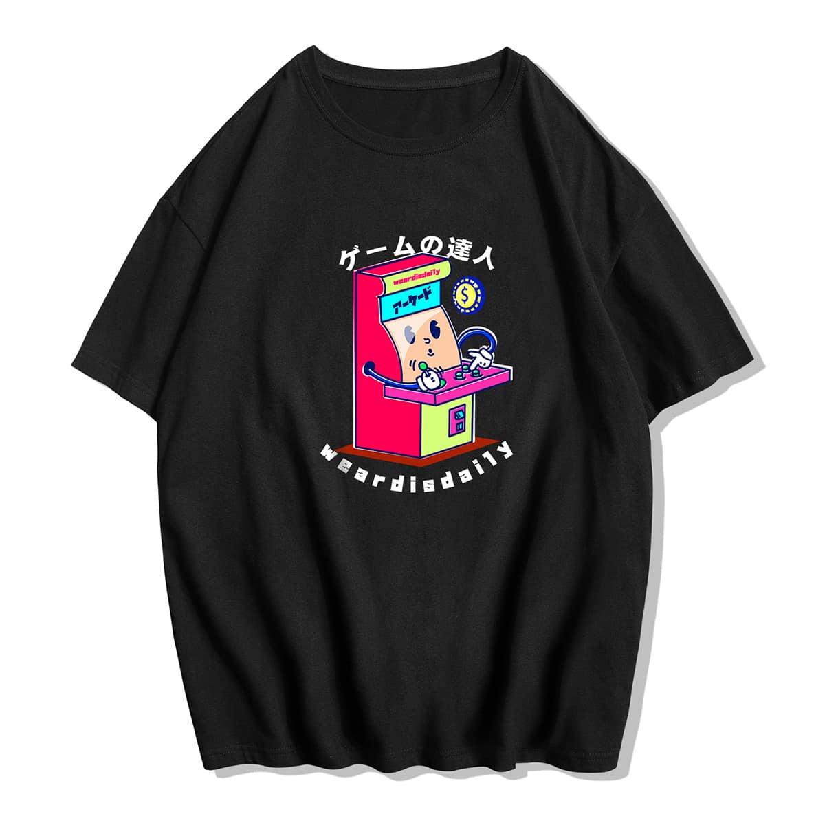 

Guys Cartoon Graphic Tee, Black