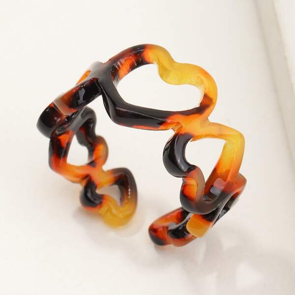 

Resin Cuff Ring, Multicolor