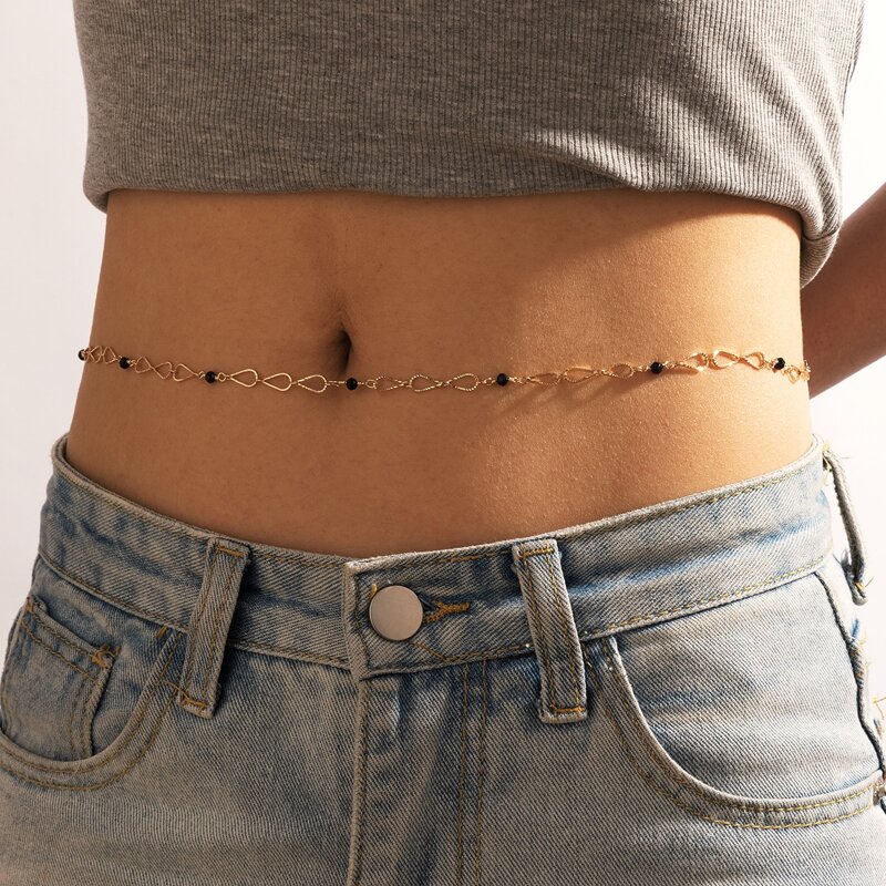 

Simple Waist Chain, Gold