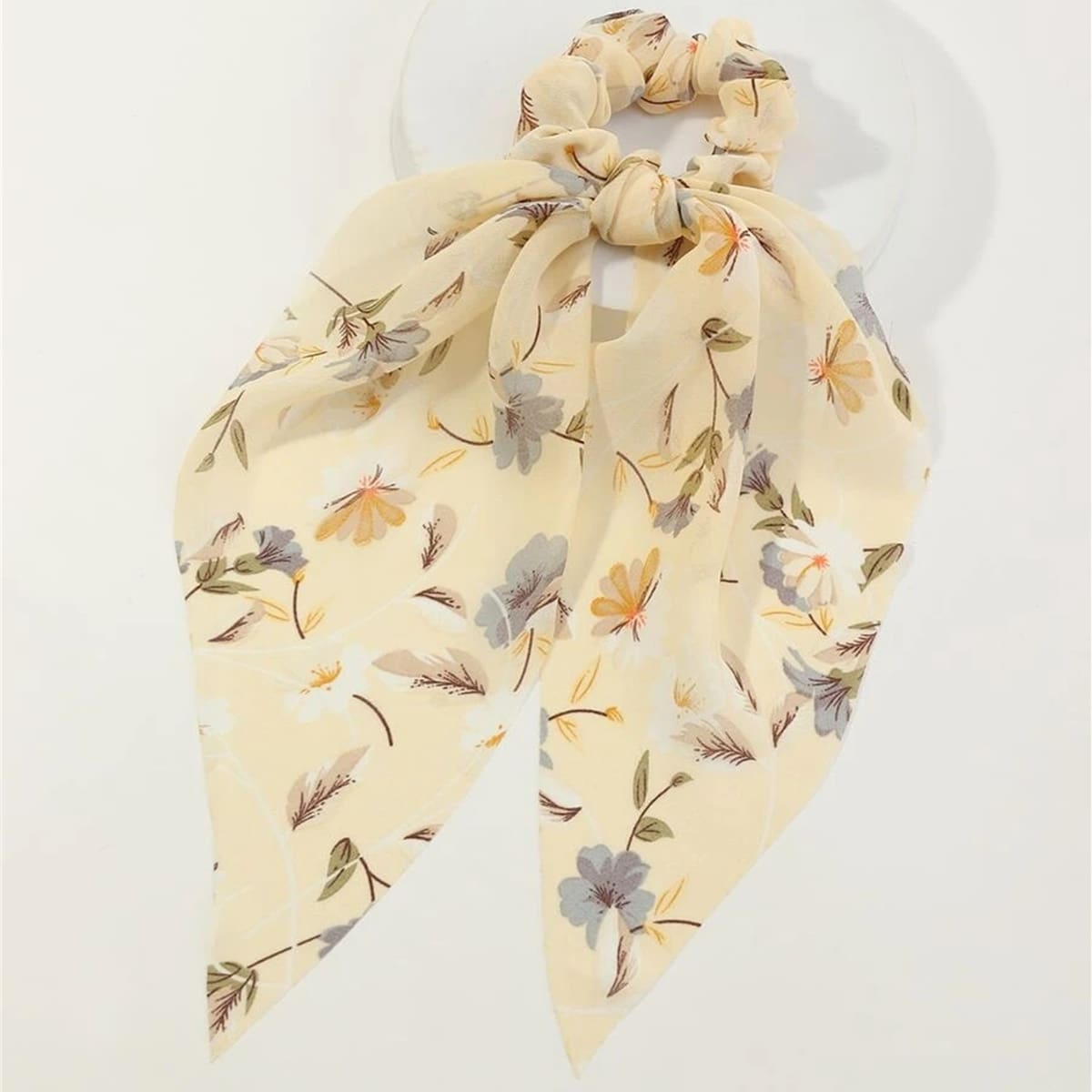 

Solid Scrunchie Scarf, Multicolor