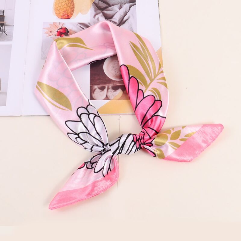 

1pc Floral Pattern Scarf, Multicolor