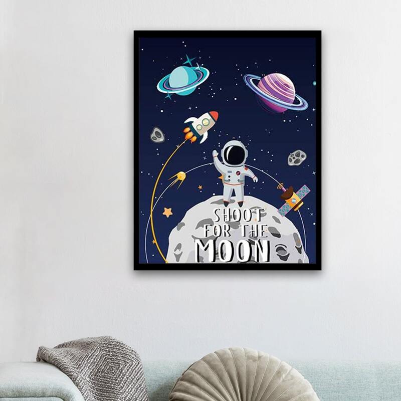 

Cartoon Space DIY Diamond Painting, Multicolor