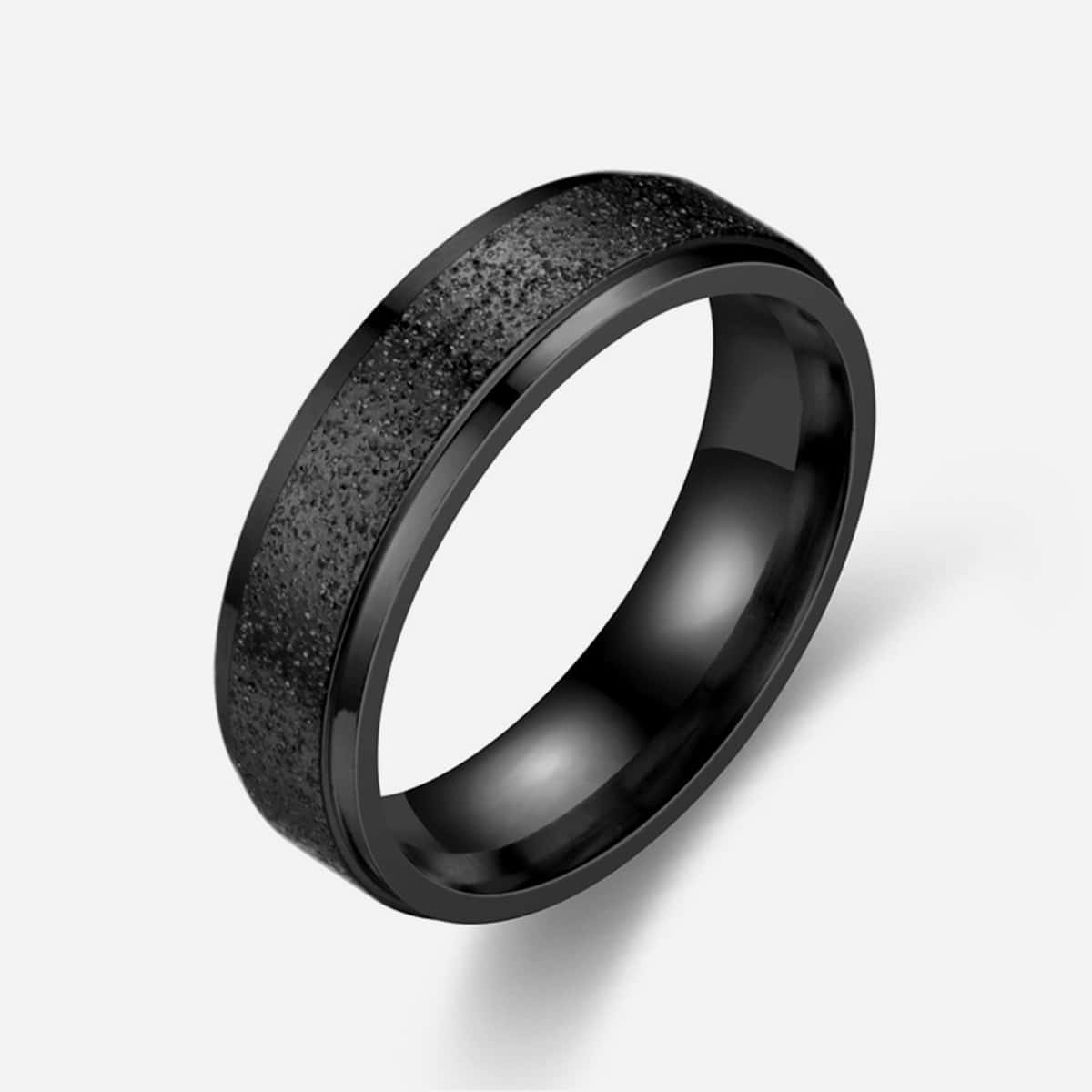 

Guys 1pc Matte Ring, Black
