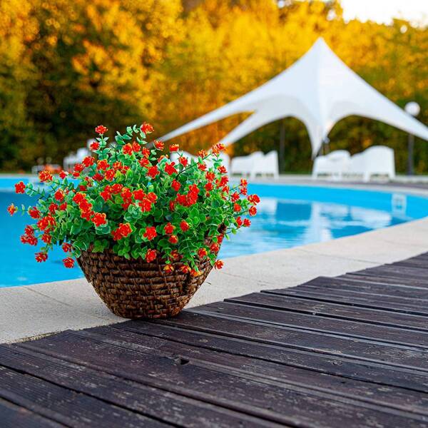 

1bunch Artificial Flower, Orange