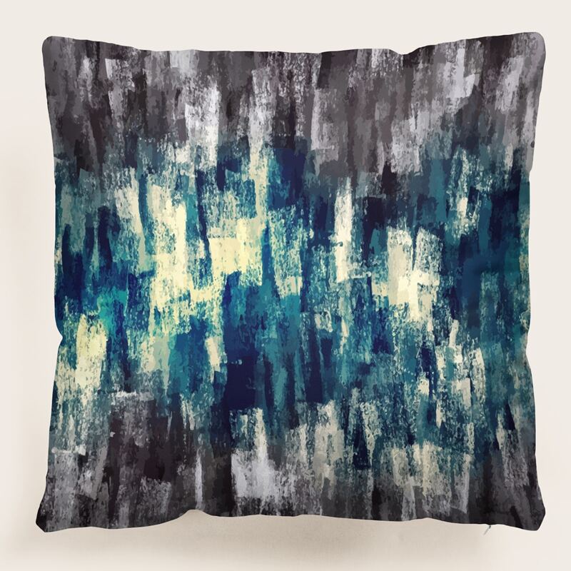 

Graphic Cushion Cover Without Filler, Multicolor
