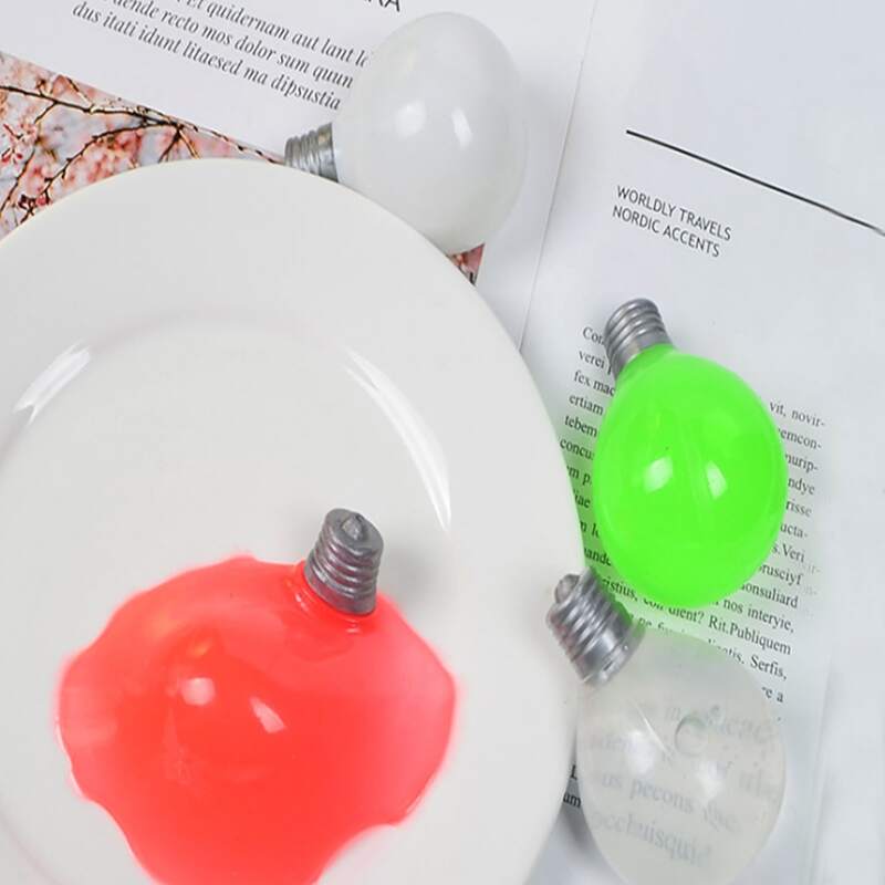 

1pc Random Lighting Bulb Squeeze Toy, Multicolor
