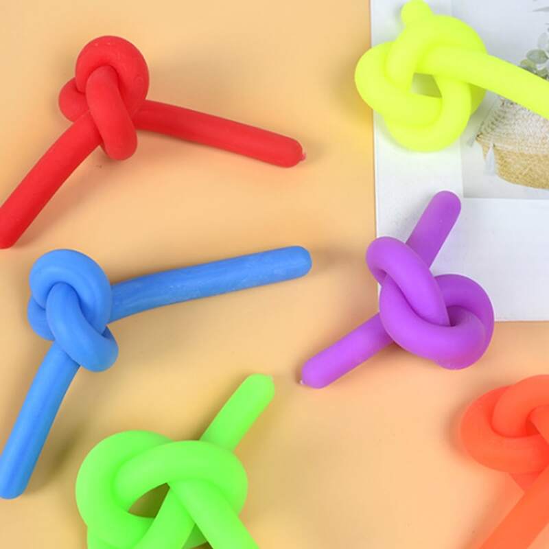 

1pc Random Stress Reliever Stretchy Rope, Multicolor
