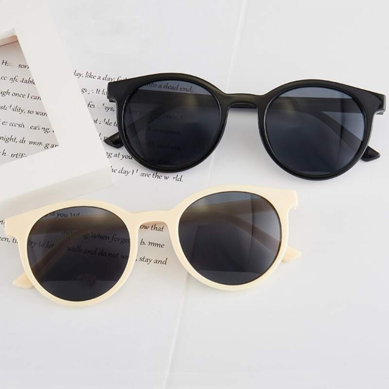 

2pairs Round Frame Sunglasses