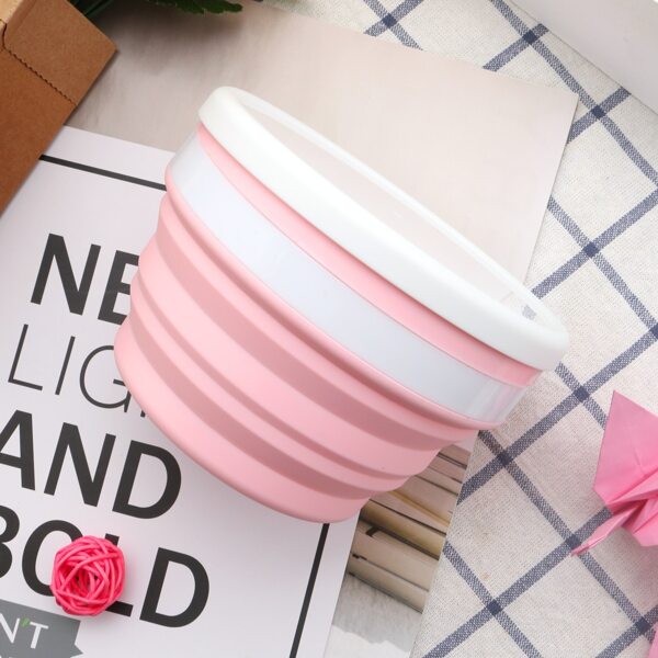 

1pc Random Color Collapsible Bowl, Multicolor