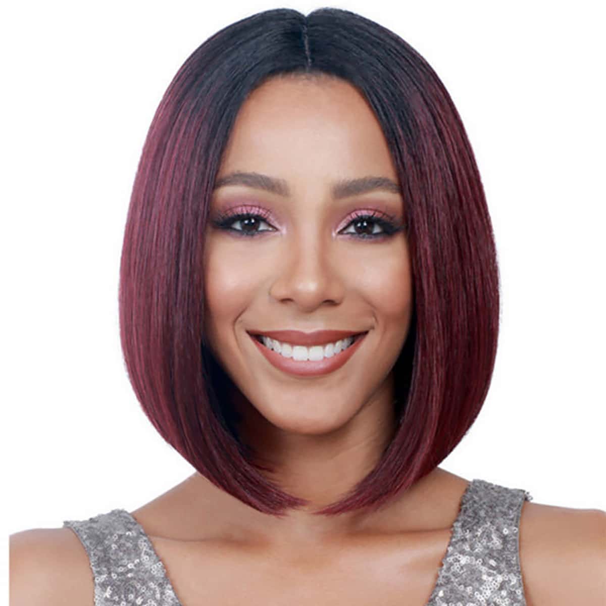 

Ombre Natural Straight Wig, Black