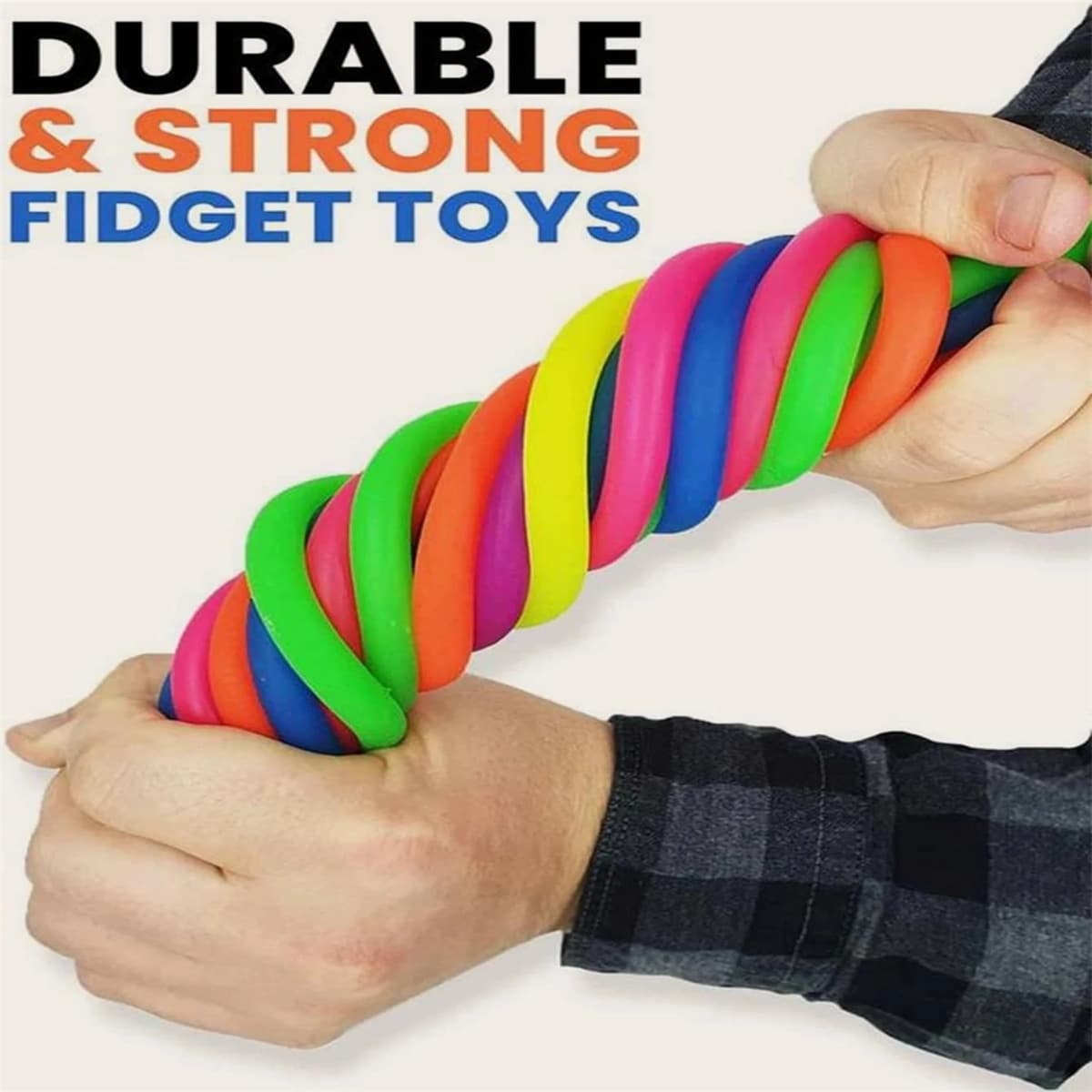 

4pcs Random Stress Reliever Stretchy Rope, Multicolor