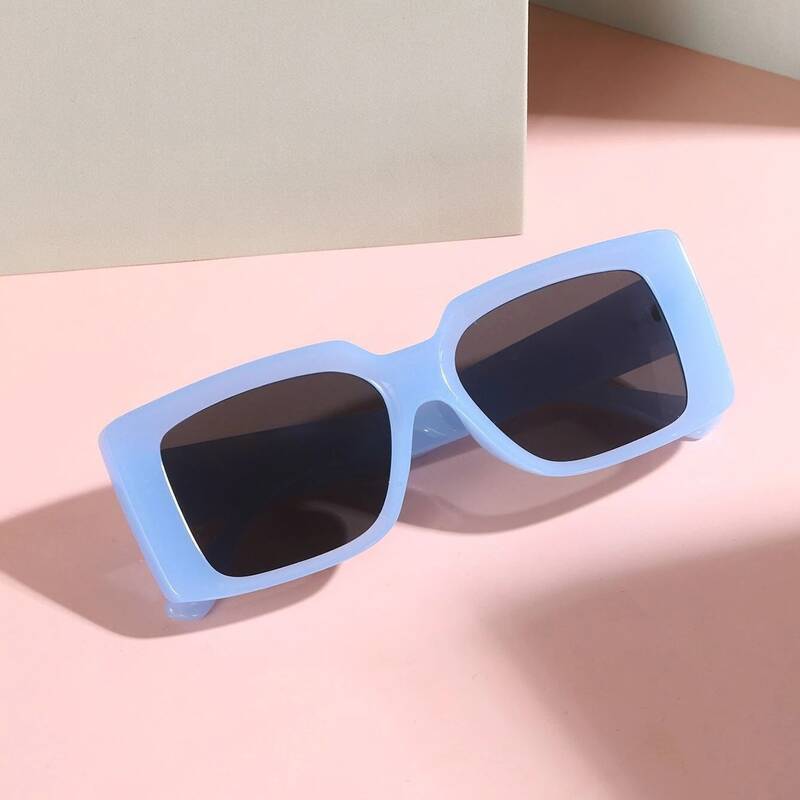 

Square Frame Sunglasses, Blue