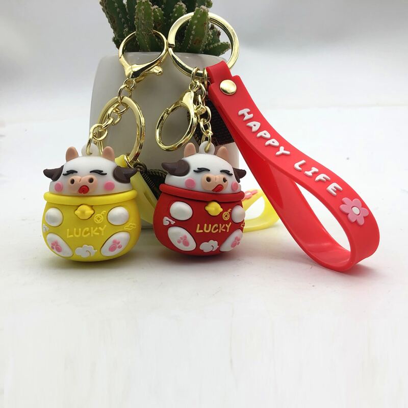 

1pc Random Cartoon Keychain, Multicolor