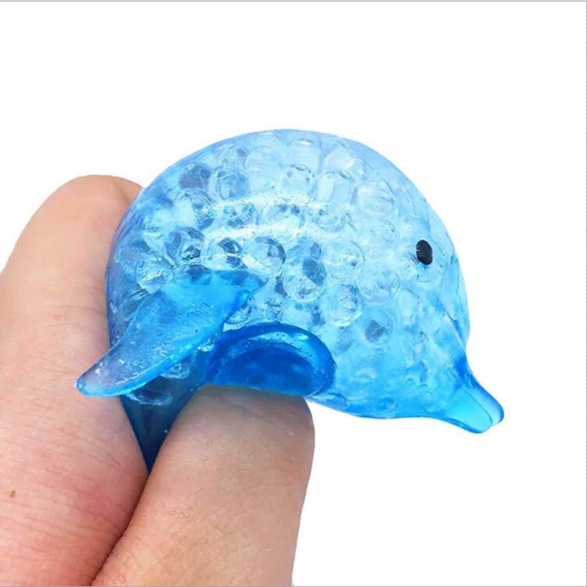 

1pc Dolphin Squeeze Toy, Blue