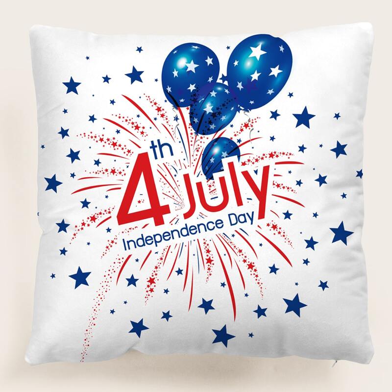 

Graphic Cushion Cover Without Filler, Multicolor