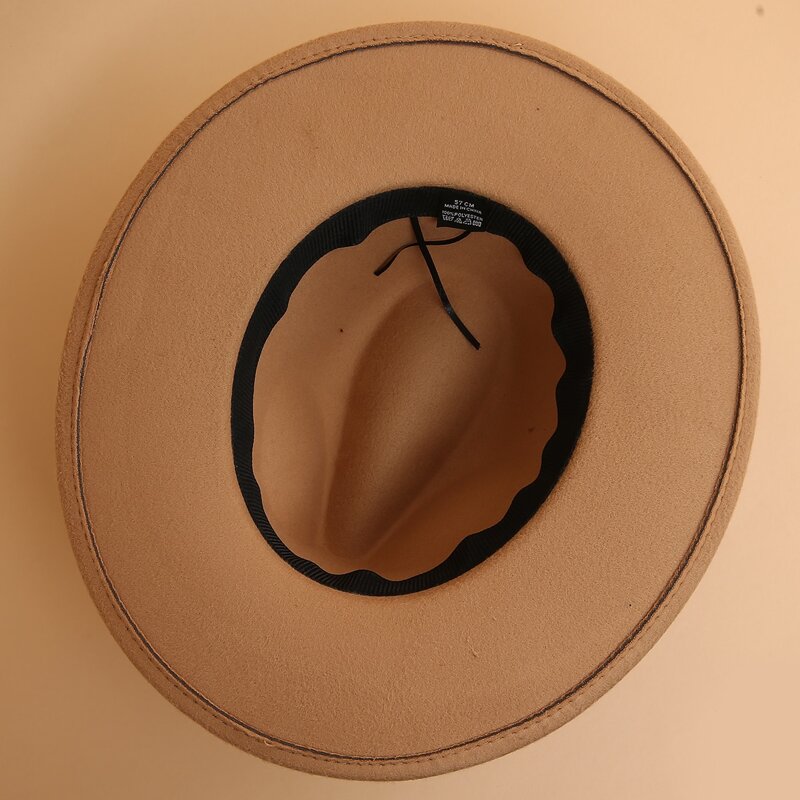 

Chain Decor Floppy Hat, Camel