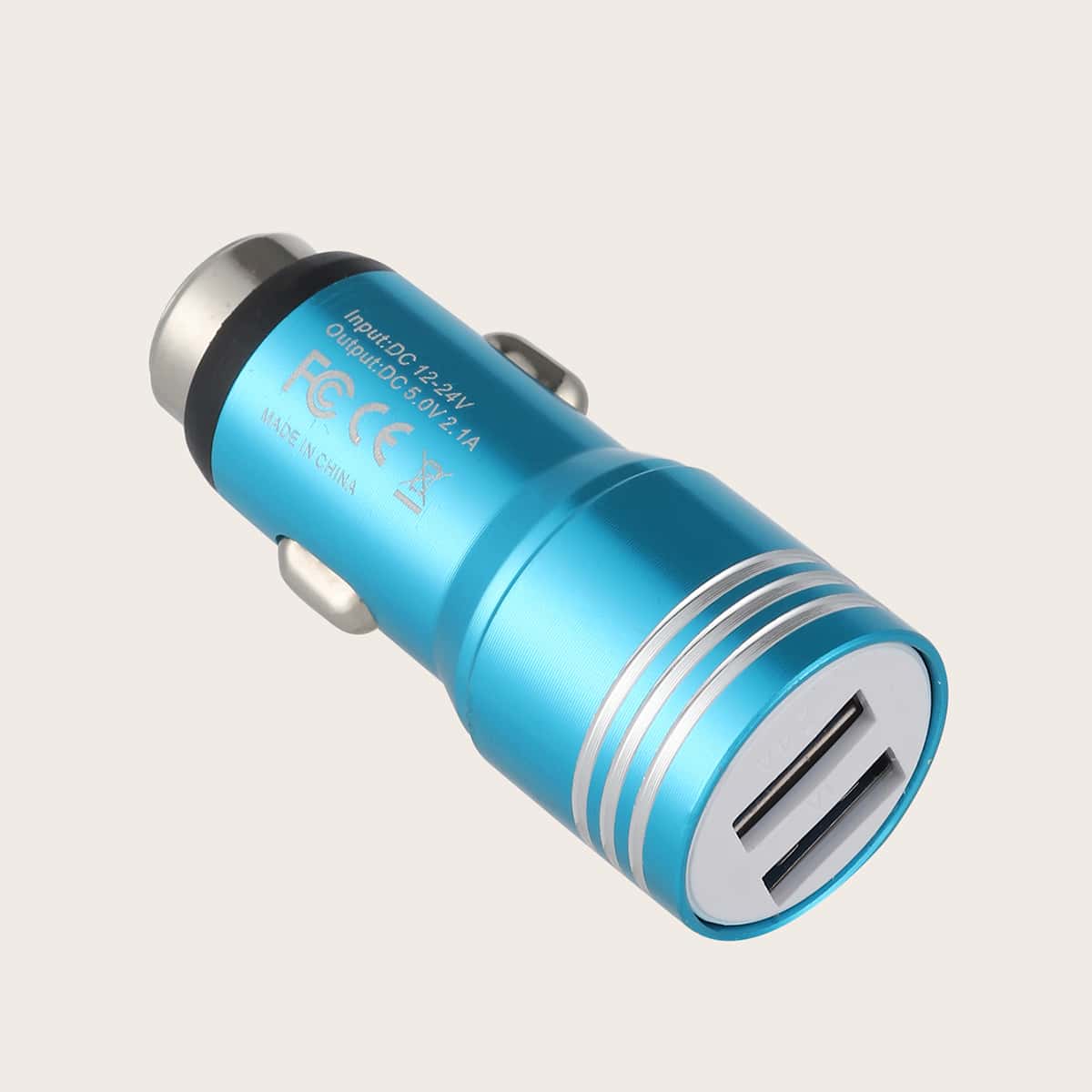 

1pc 2A Car Charger, Blue
