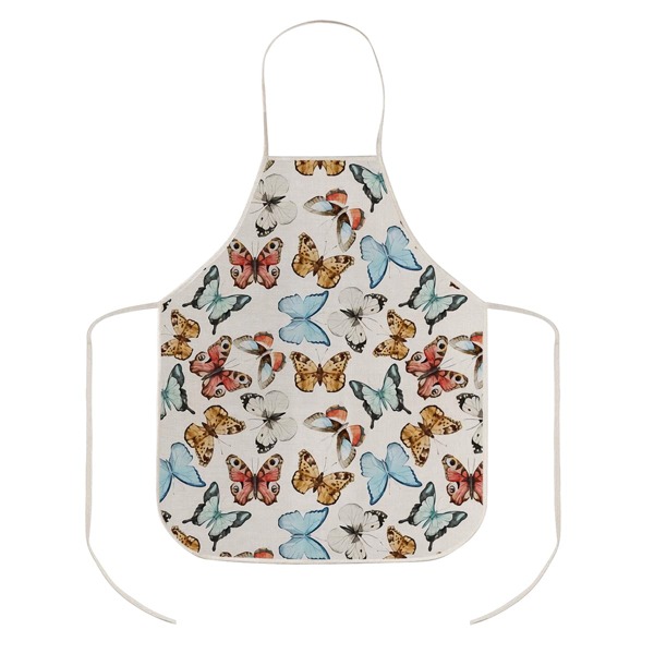

Butterfly Print Apron, Multicolor