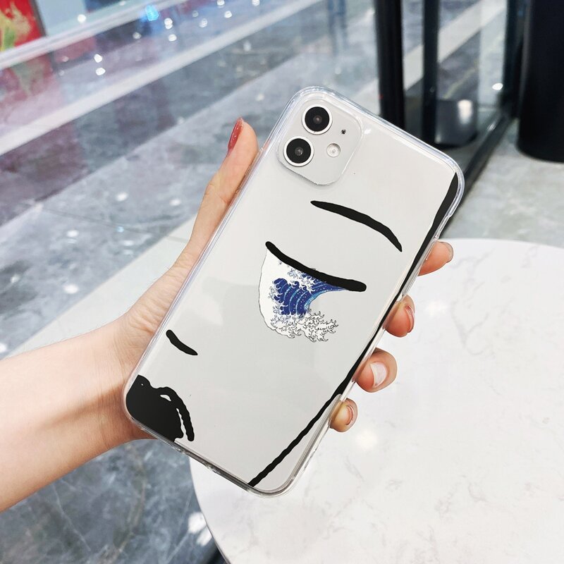 

Graphic Phone Case, Blue