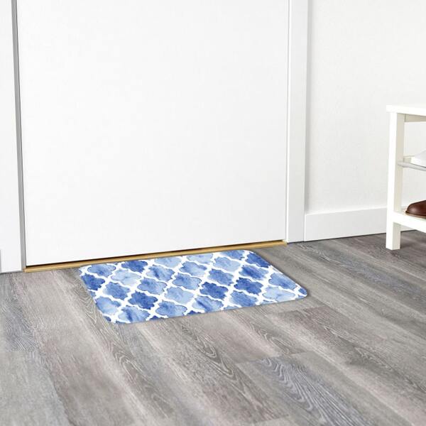 

Geometric Pattern Floor Mat, Multicolor
