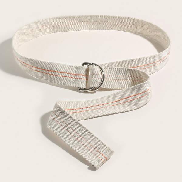 

Minimalist Tape Belt, White