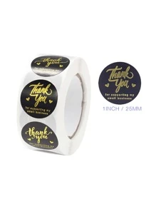 5rolls Slogan Graphic Sticker - Multicolor - View 7
