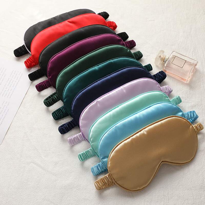

1pc Random Solid Color Eye Cover, Multicolor