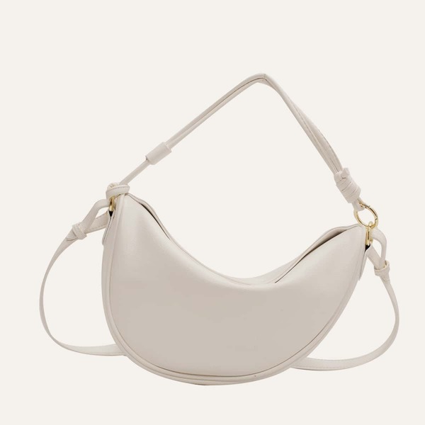 

Minimalist Shoulder Bag, Beige