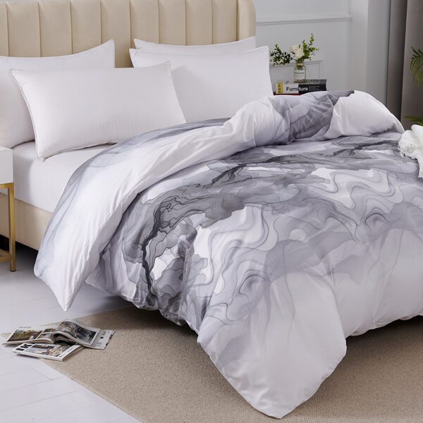 

Ink Pattern Duvet Cover Without Filler, Multicolor