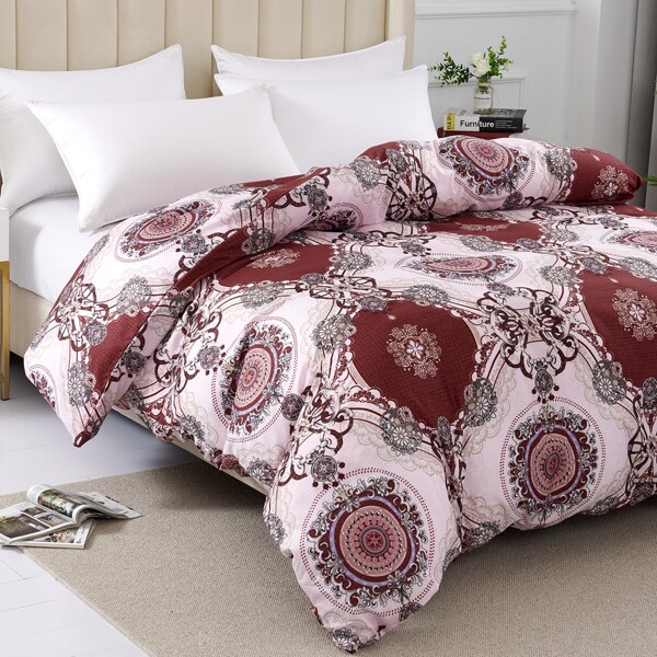 

Royal Floral Duvet Cover Without Filler, Multicolor
