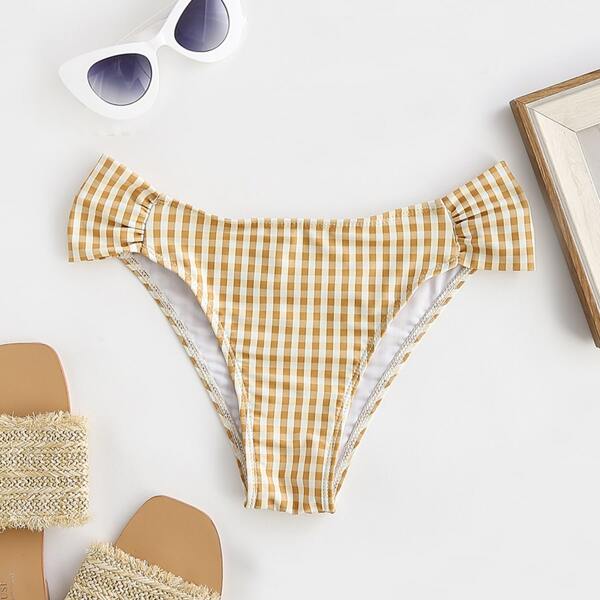 

Gingham Bikini Panty, Multicolor