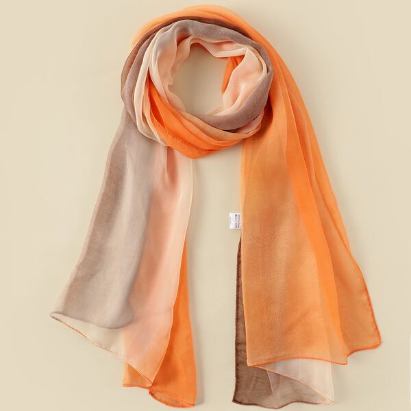 

Ombre Pattern Scarf, Multicolor