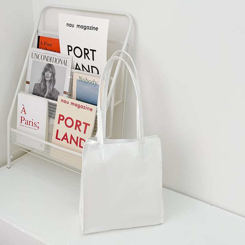 

Minimalist Shoulder Bag, White