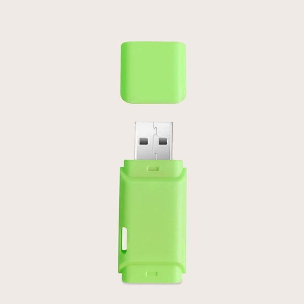 

Plastic USB Flash Drive, Green