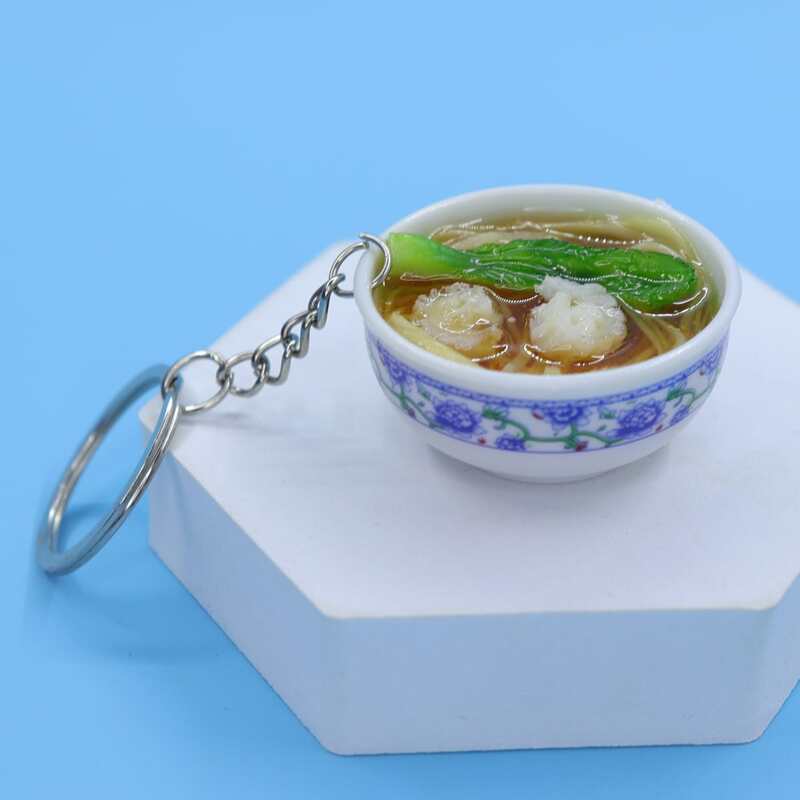 

Noodles Design Keychain, Multicolor