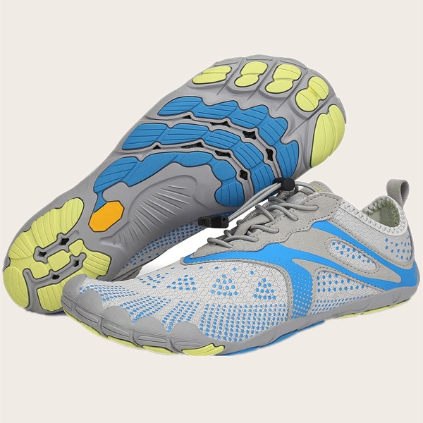

Men Lace Up Front Running Shoes, Light grey