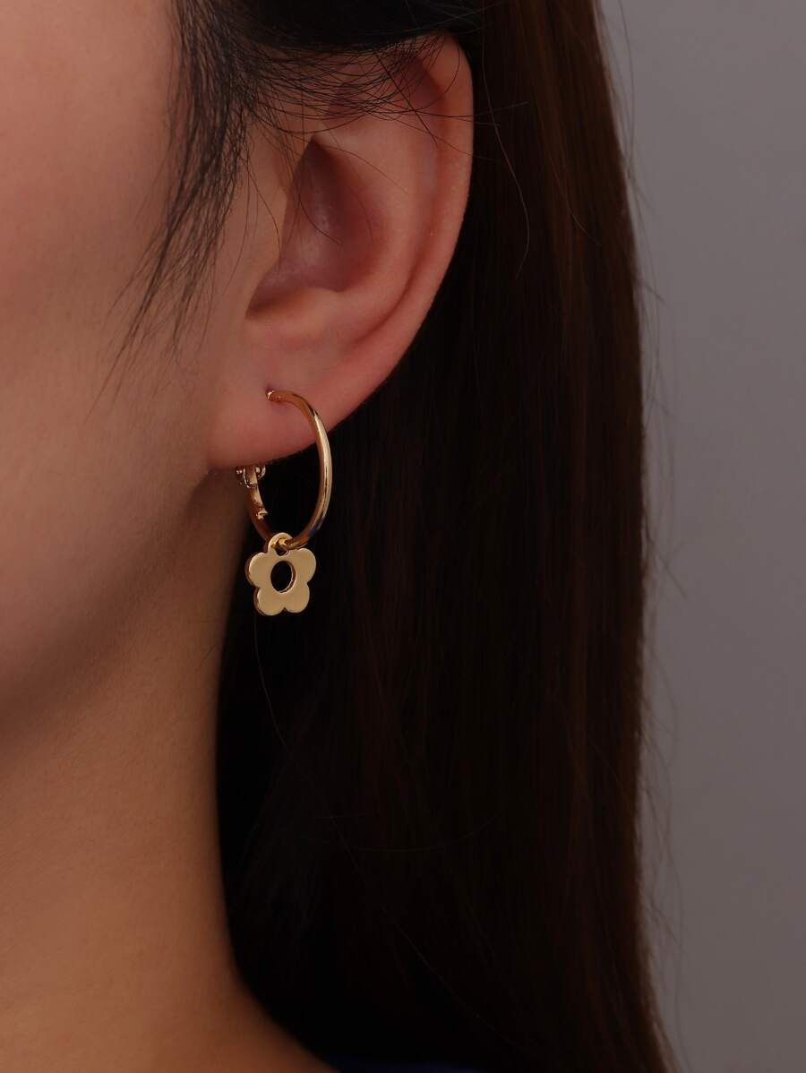 Hoa tai - Vàng - Xem 1