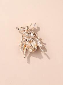 1pc Bee Design Brooch - Yellow Gold - View 3