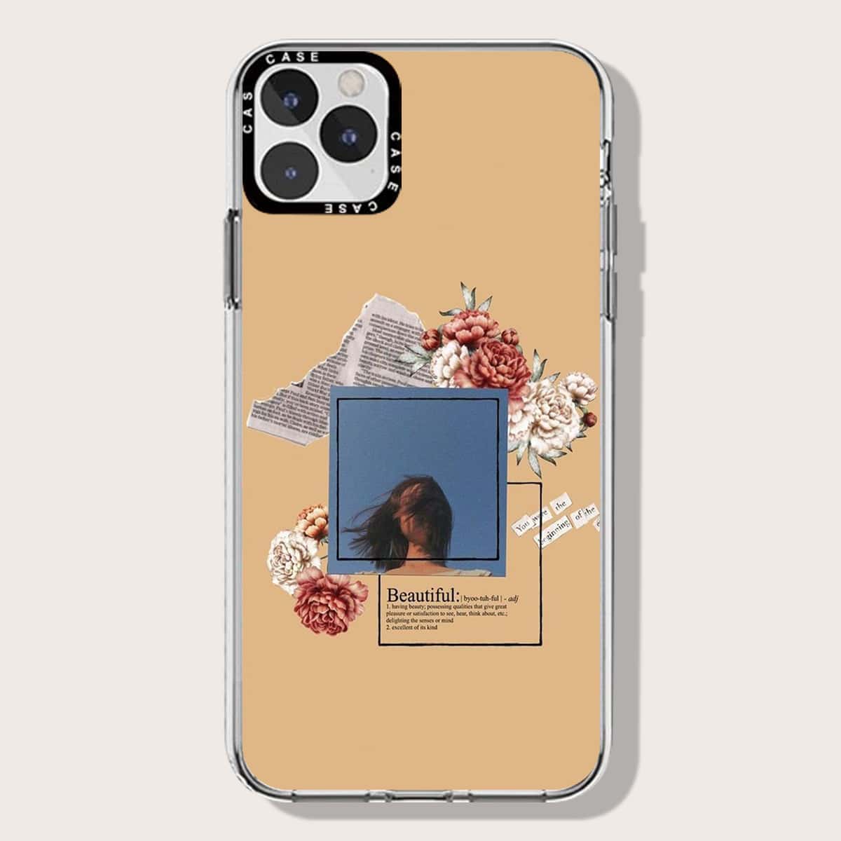 

Figure Graphic Phone Case, Yellow