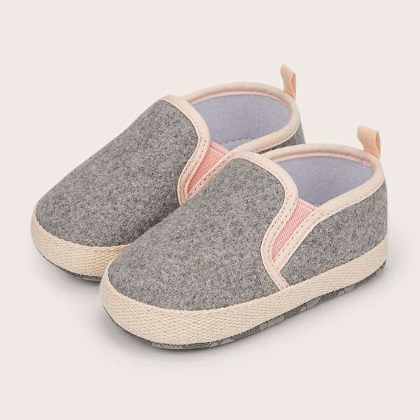 

Girls Minimalist Flats, Grey